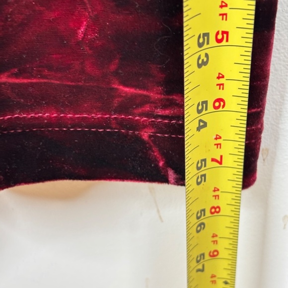 VTG Y2K Velvet Babydoll Maxi Dress 11-12 Bari Jay Whimsigoth Fairy Grunge Witchy - Picture 5 of 13